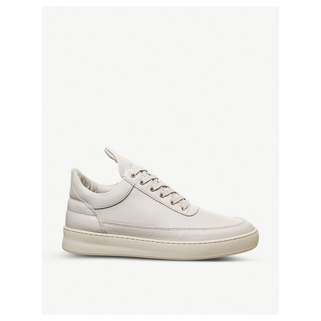 Lane leather low-top trainers