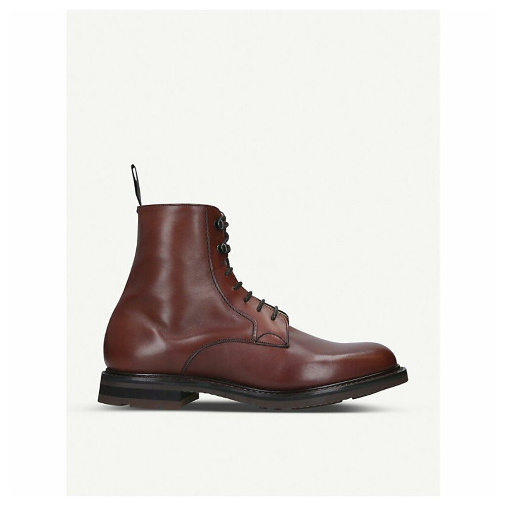 Wootton leather lace-up boots