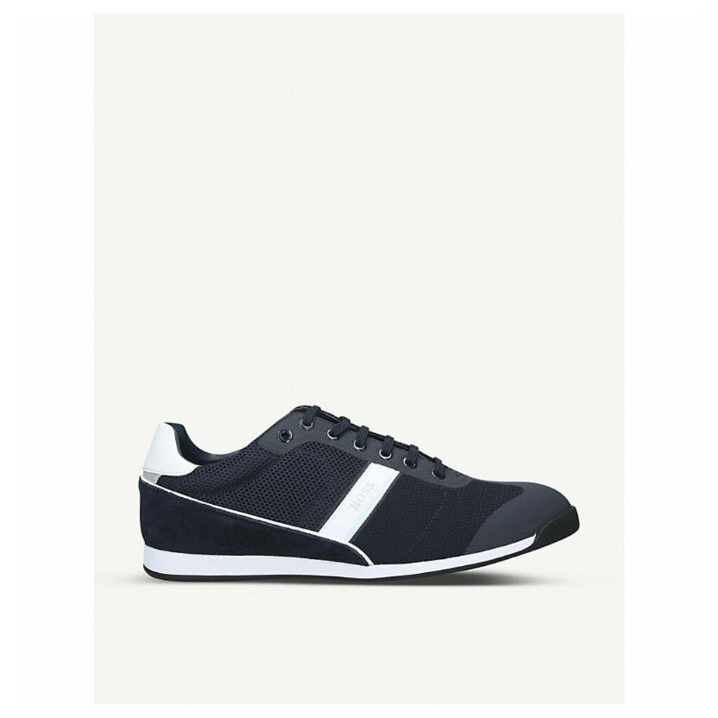 Glaze low-top mesh trainers