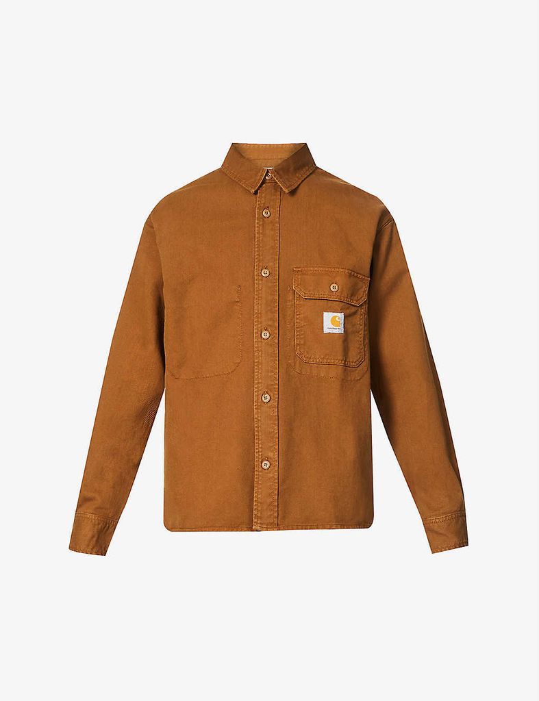 Reno cotton-twill shirt jacket