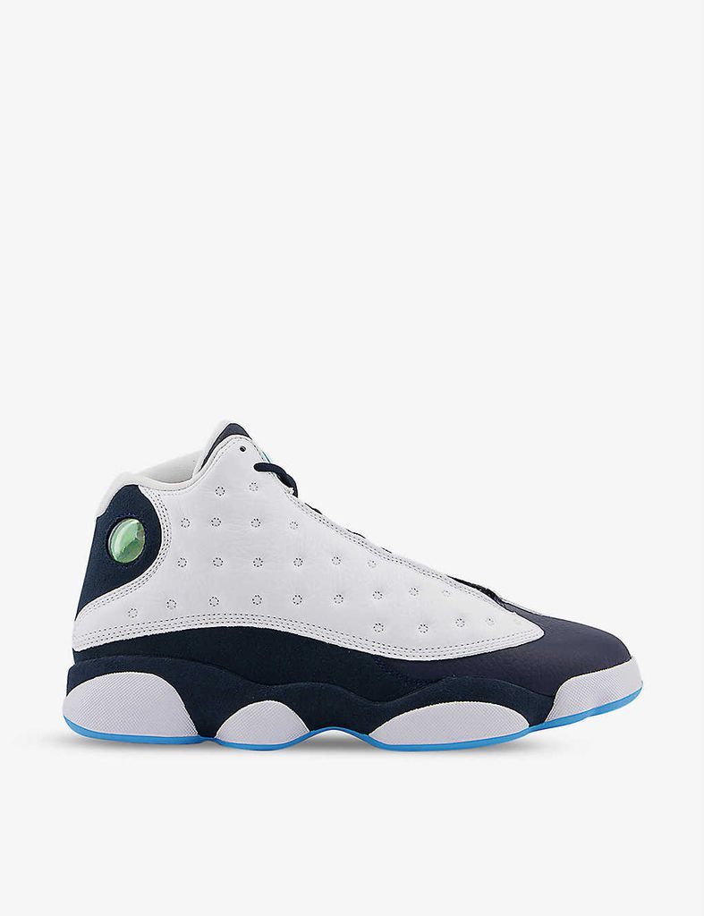 Air Jordan 13 high-top leather trainers
