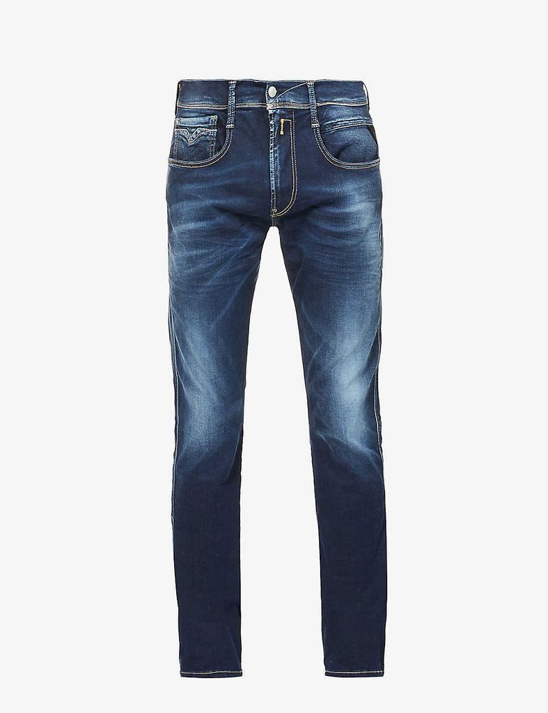 Anbass Hyperflex Re-Used X-Lite slim-fit stretch-denim jeans