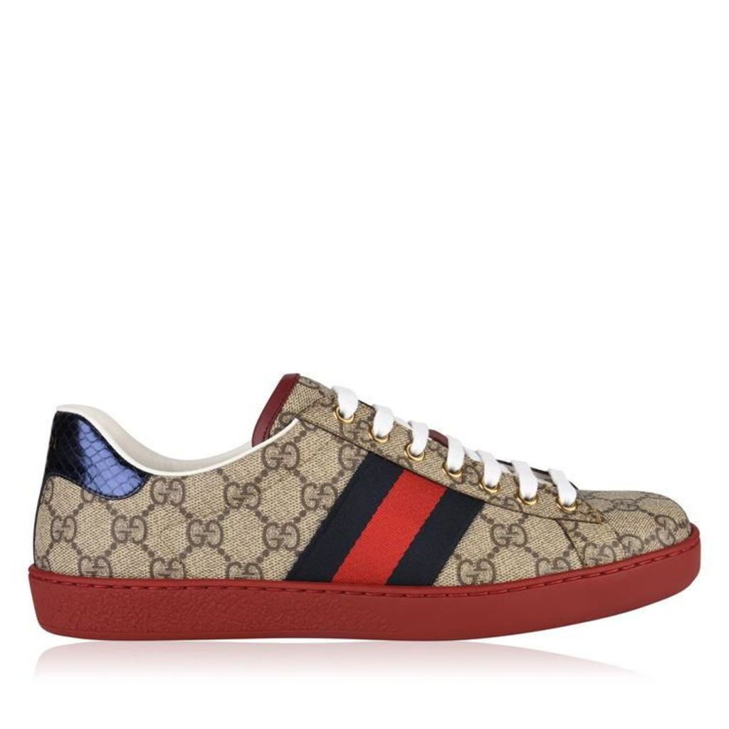 Gucci Ace Gg Print Trainers