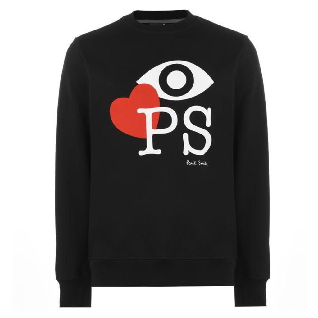 PS by Paul Smith Love Ps Crew Sweatshirt