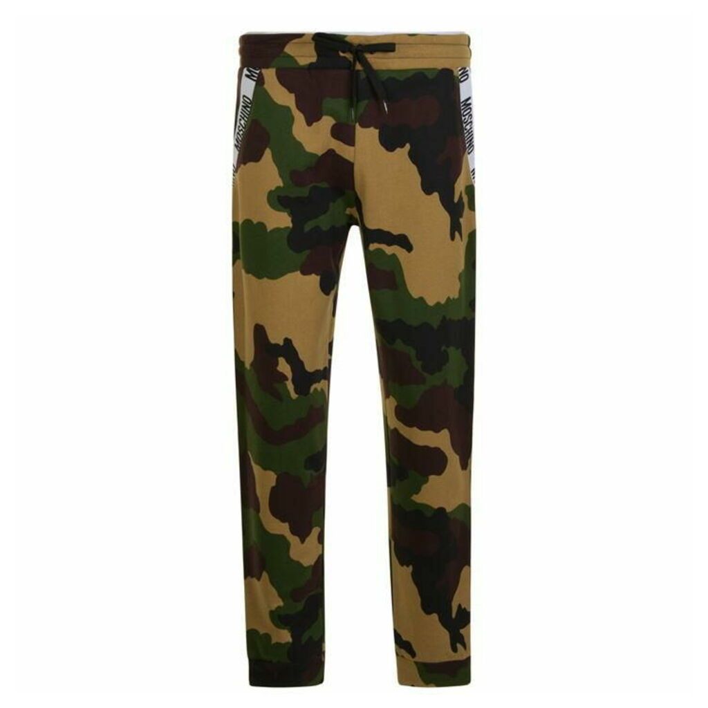 Moschino Camouflage Jogging Bottoms
