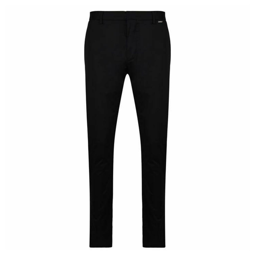 Hugo Regular Fit Stretch Chino Trousers