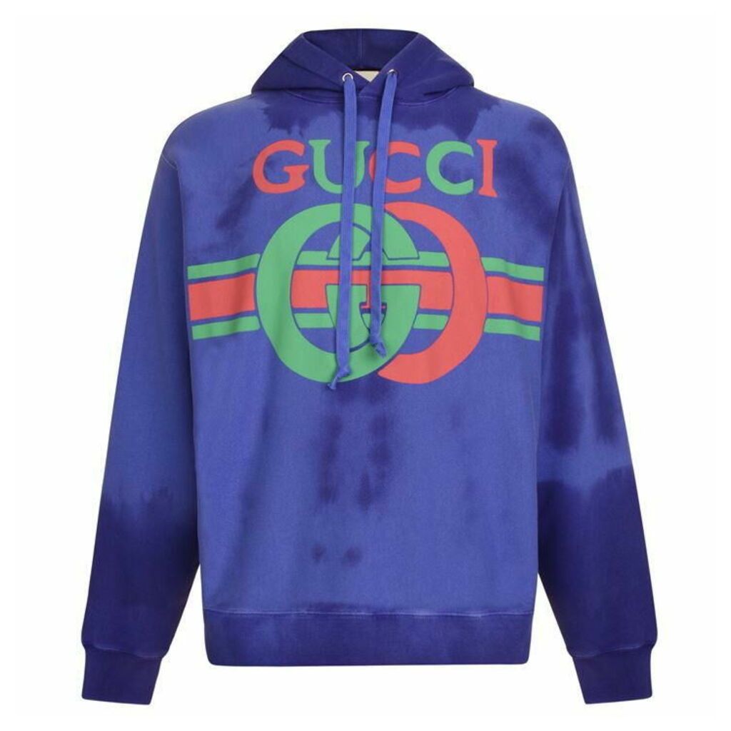 Gucci Vintage Fake Logo Hooded Sweatshirt
