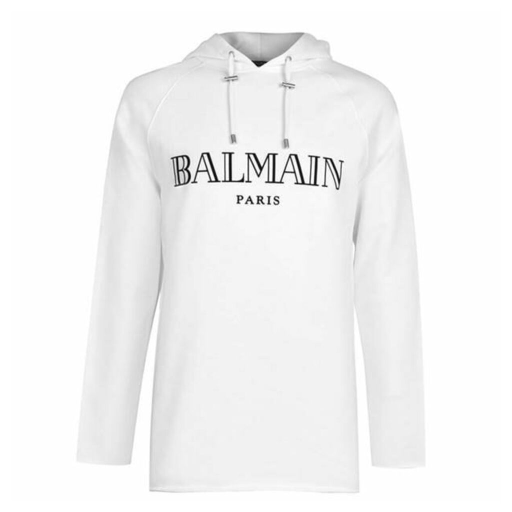 Balmain Logo Hooded Sweatshirt