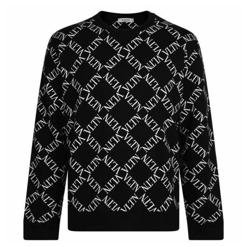 Valentino Vltn Crew Sweatshirt