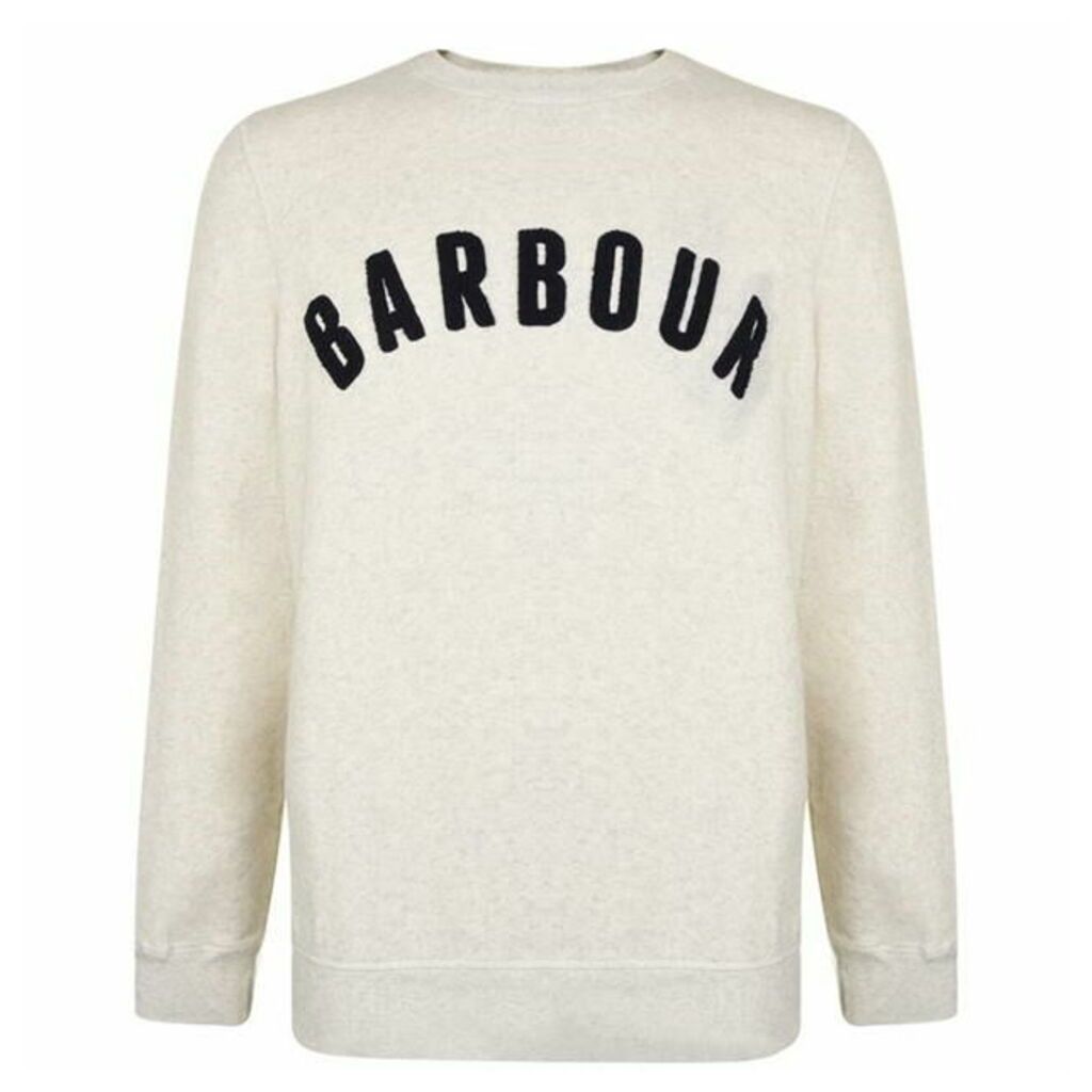 Barbour International Towelling Logo Sweatshirt