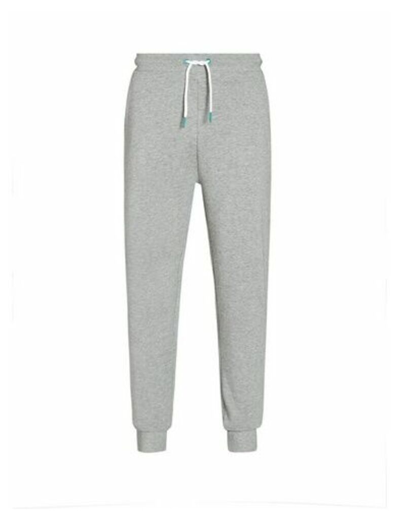 Mens Grey Marl Joggers, GREY