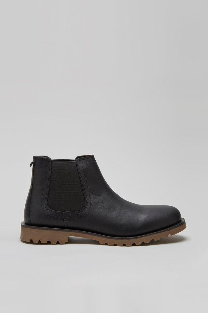 Mens Leather Chelsea Boots
