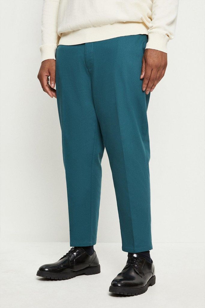 Mens Plus And Tall Tapered Stretch Chinos
