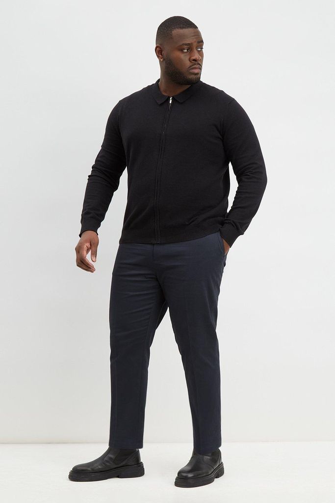Mens Plus And Tall Tapered Chinos