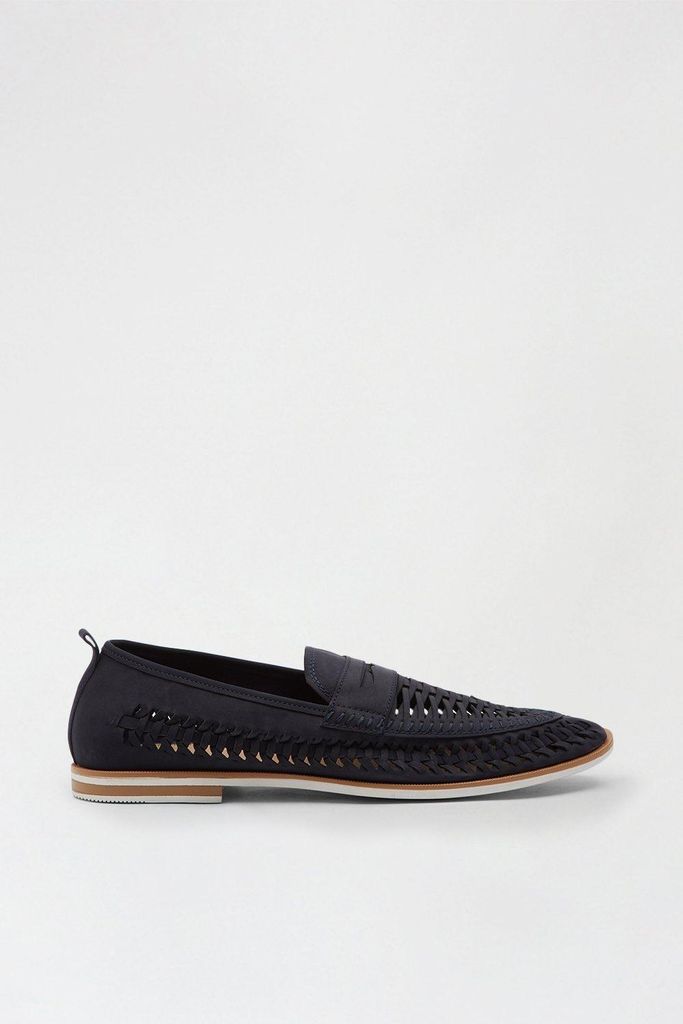 Mens Indie Woven Slip On Shoes