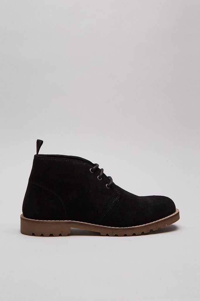 Mens Real Suede Chukka Boots