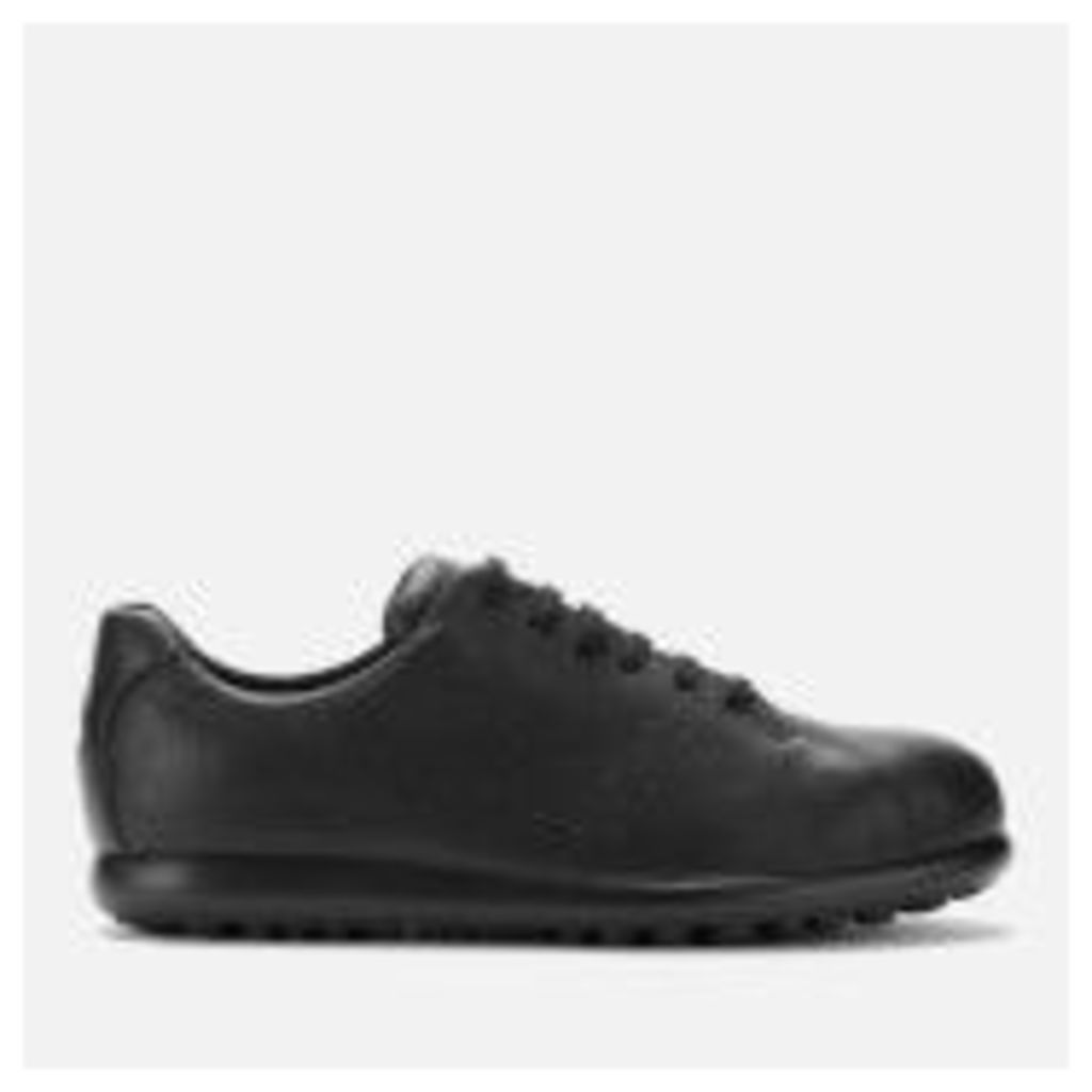 Camper Men's Pelotas Leather Low Top Shoes - Black