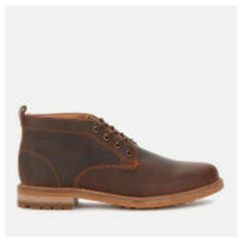 Men's Foxwell Mid Leather Chukka Boots - Beeswax - UK 10