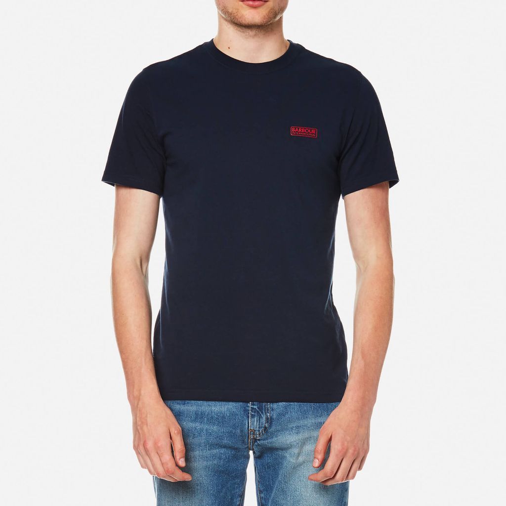 Men's Small Logo T-Shirt - Navy - S