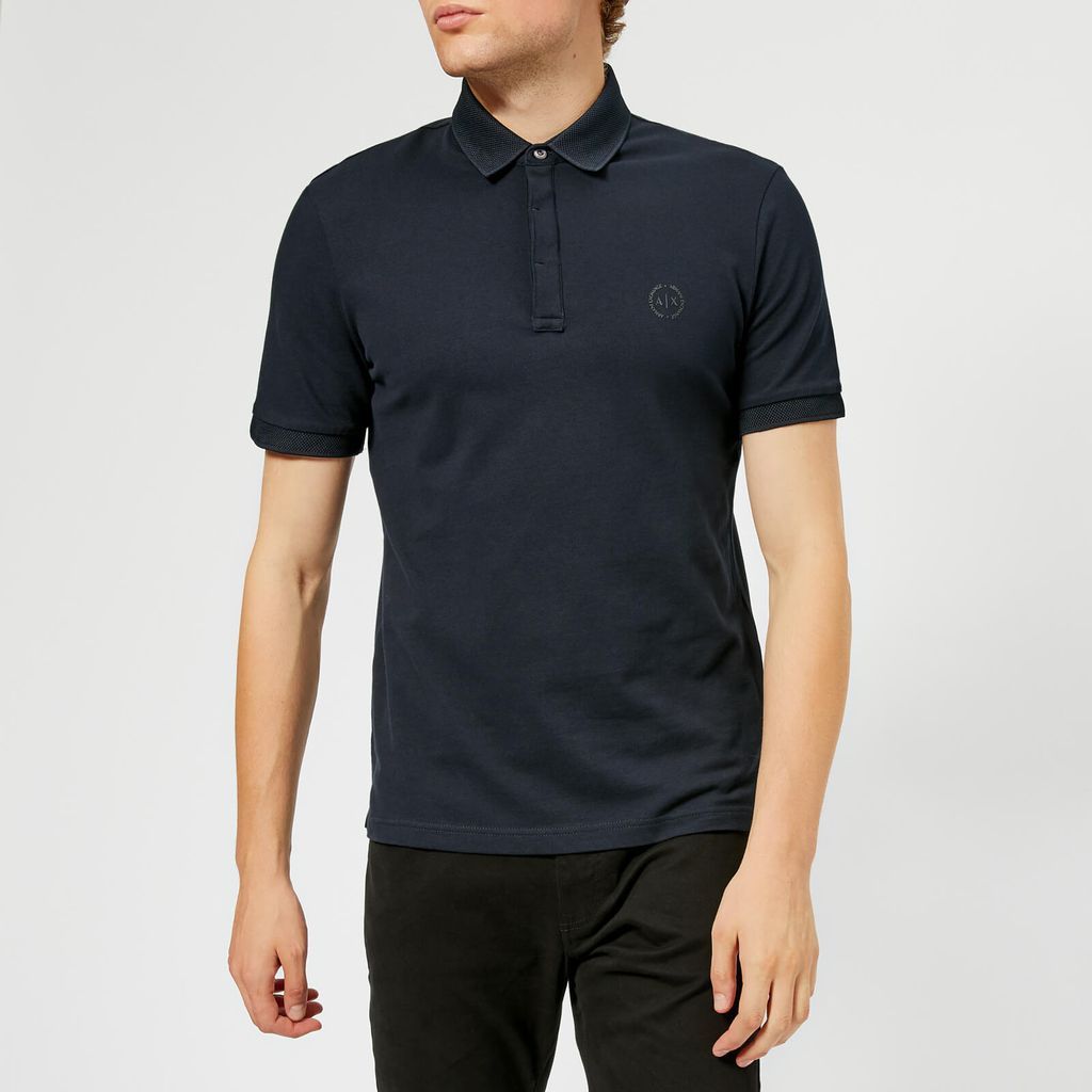 Men's Basic Polo Shirt - Navy - S