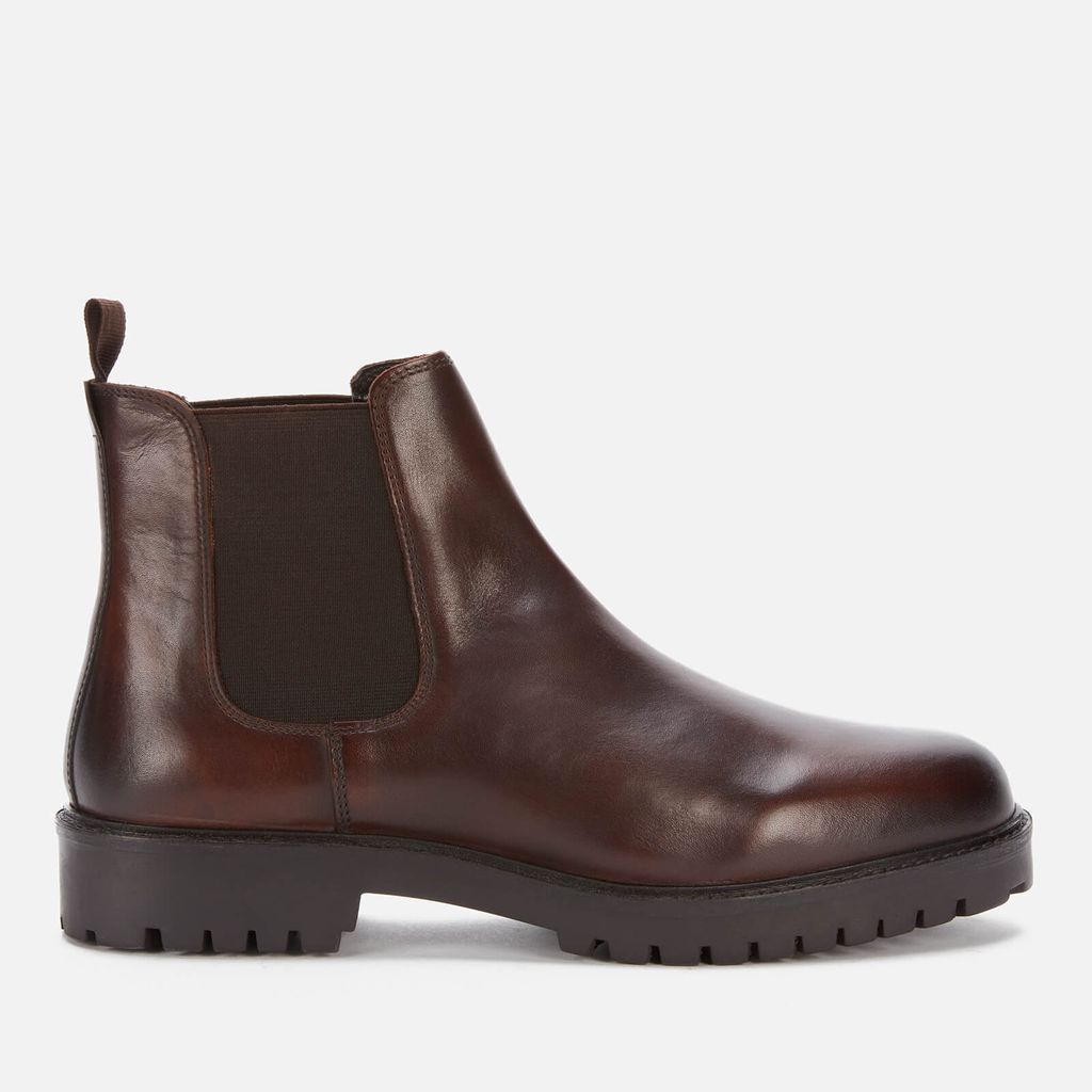 Men's Sean Leather Chelsea Boots - Brown - UK 7