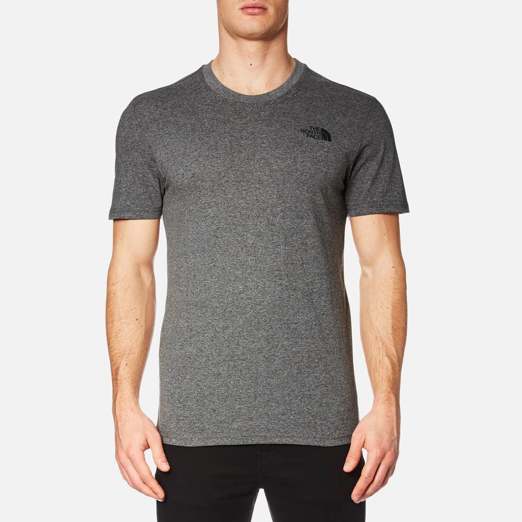 Men's Simple Dome Short Sleeve T-Shirt - TNF Medium Grey Heather - S