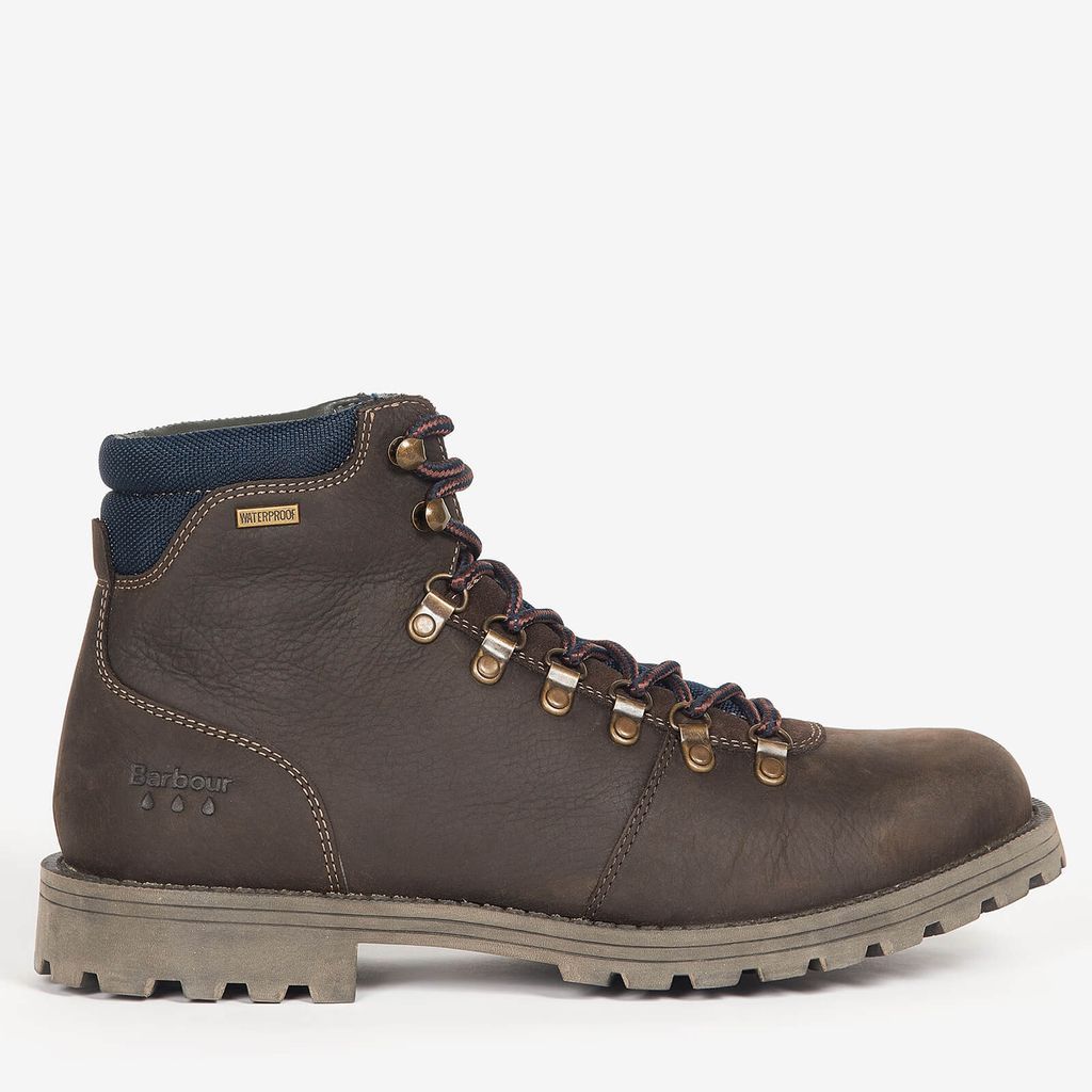 Men's Quantock Waterproof Hiking Style Boots - Oak - UK 7