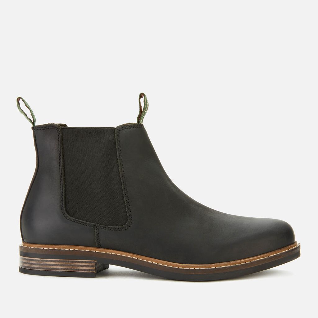 Men's Farsley Leather Chelsea Boots - Black - UK 8