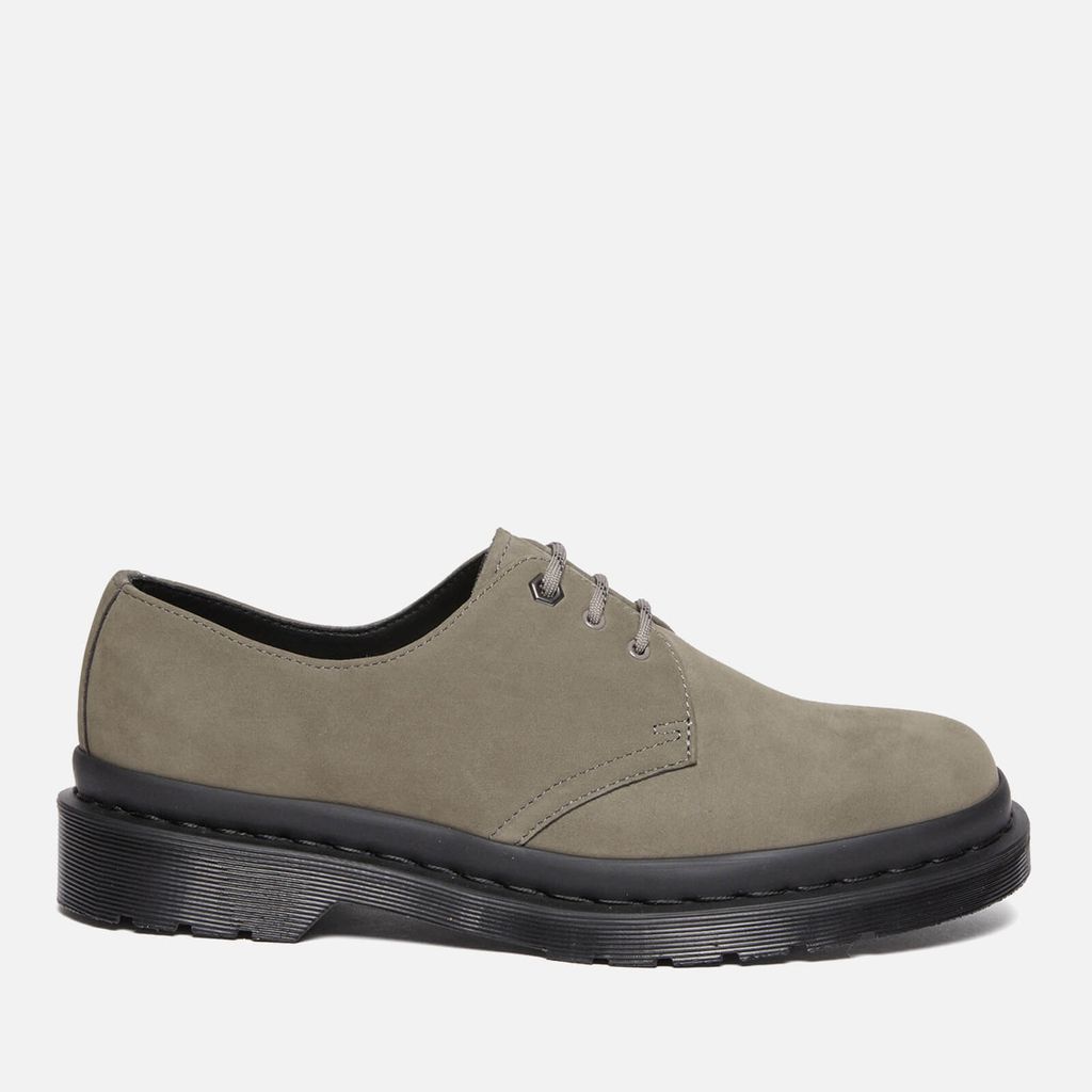 Men's 1461 Waterproof Nubuck 3-Eye Shoes - UK 9