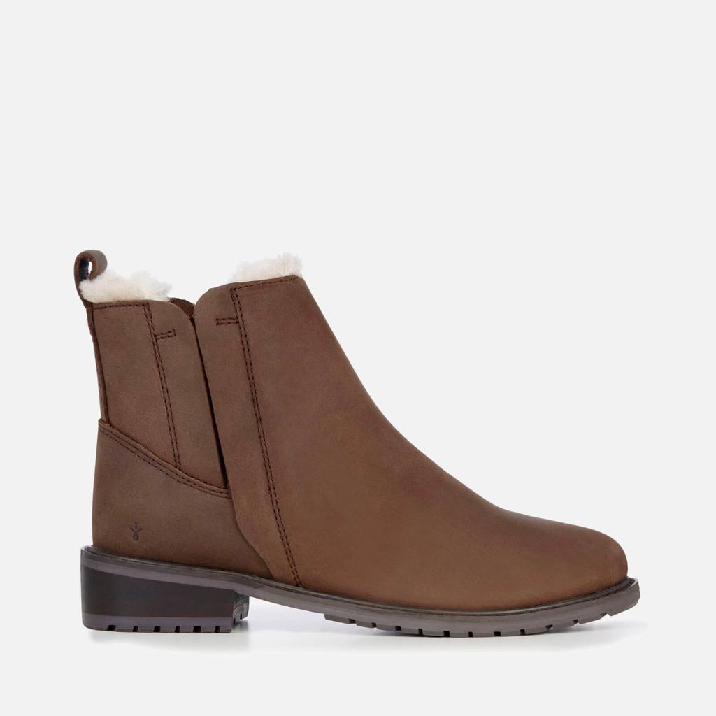 Pioneer Leather Ankle Boots - UK 3