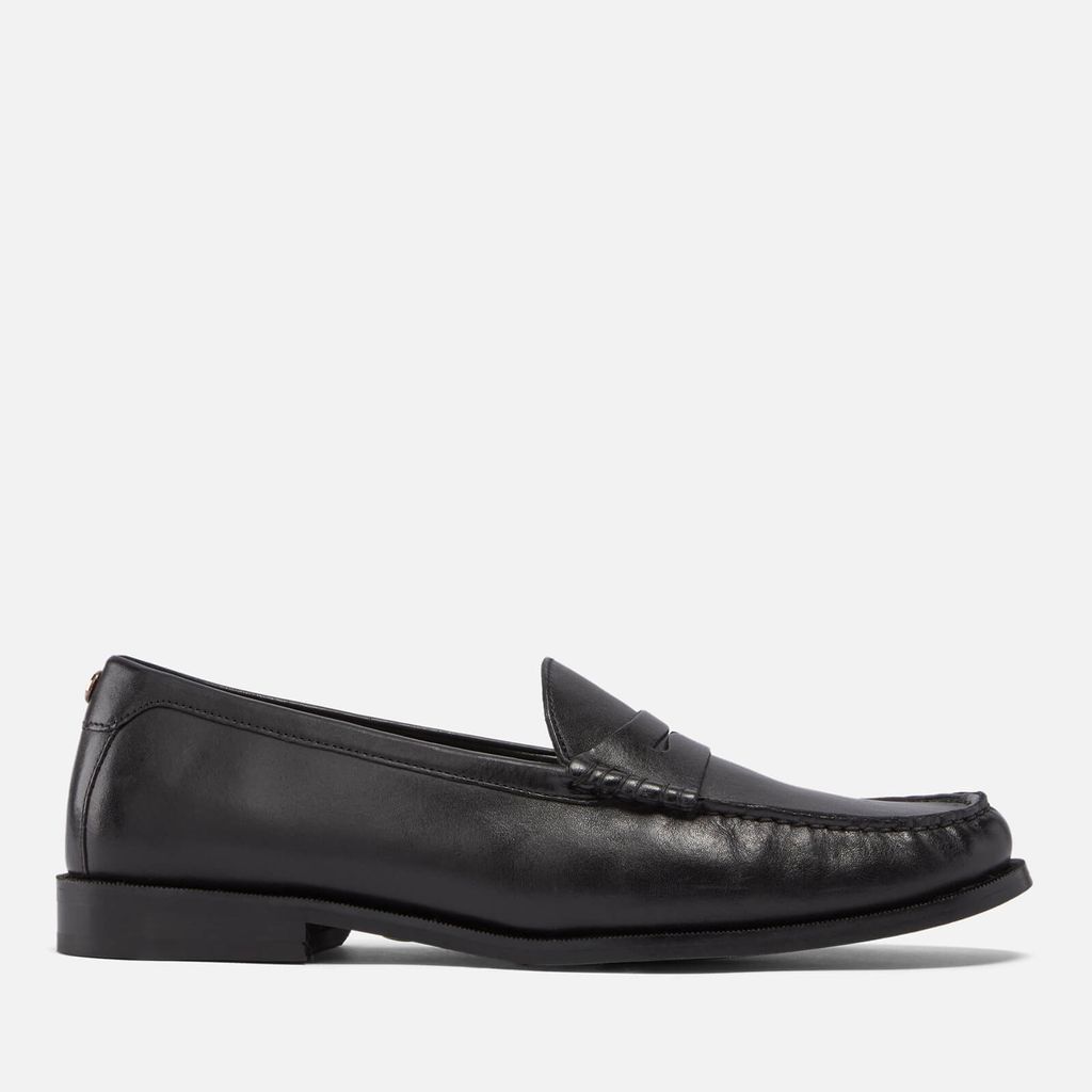 Men’s Riva Leather Penny Loafers - 7