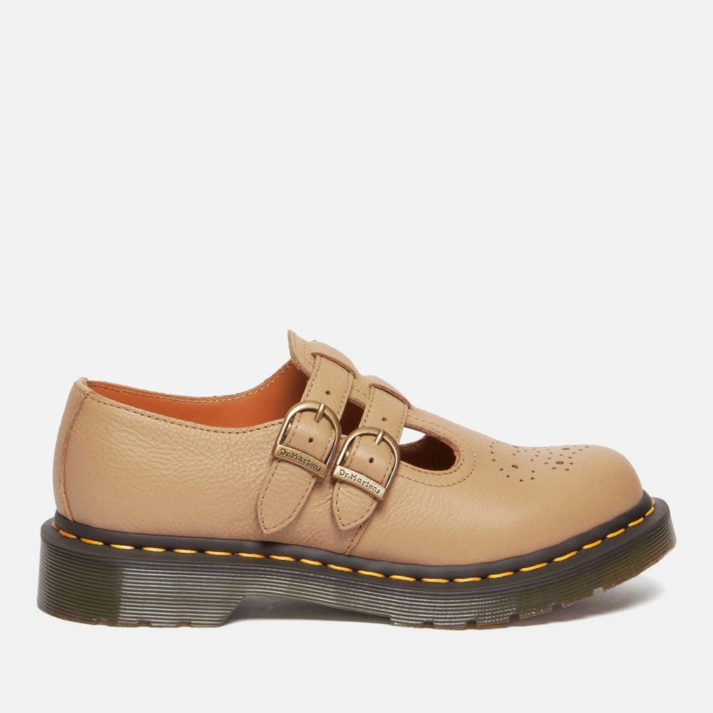 8065 Virginia Leather Mary-Jane Shoes - UK 7