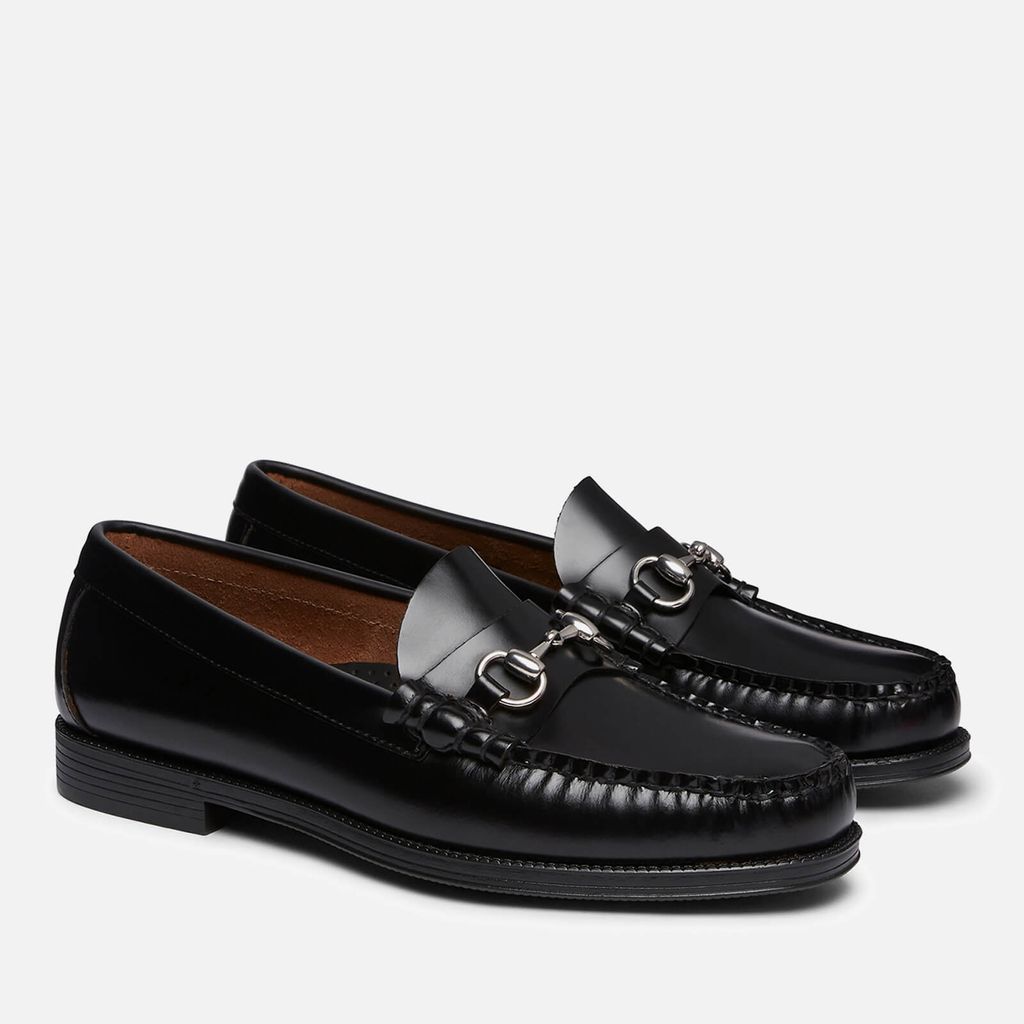 G.H.BASS Men's Easy Weejun Lincoln Leather Loafers - UK 10