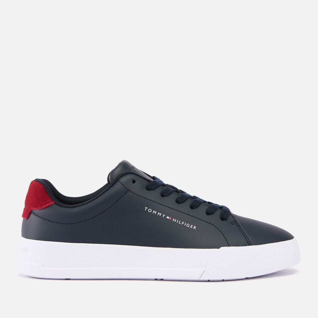 Men's Leather Court Trainers - UK 10.5
