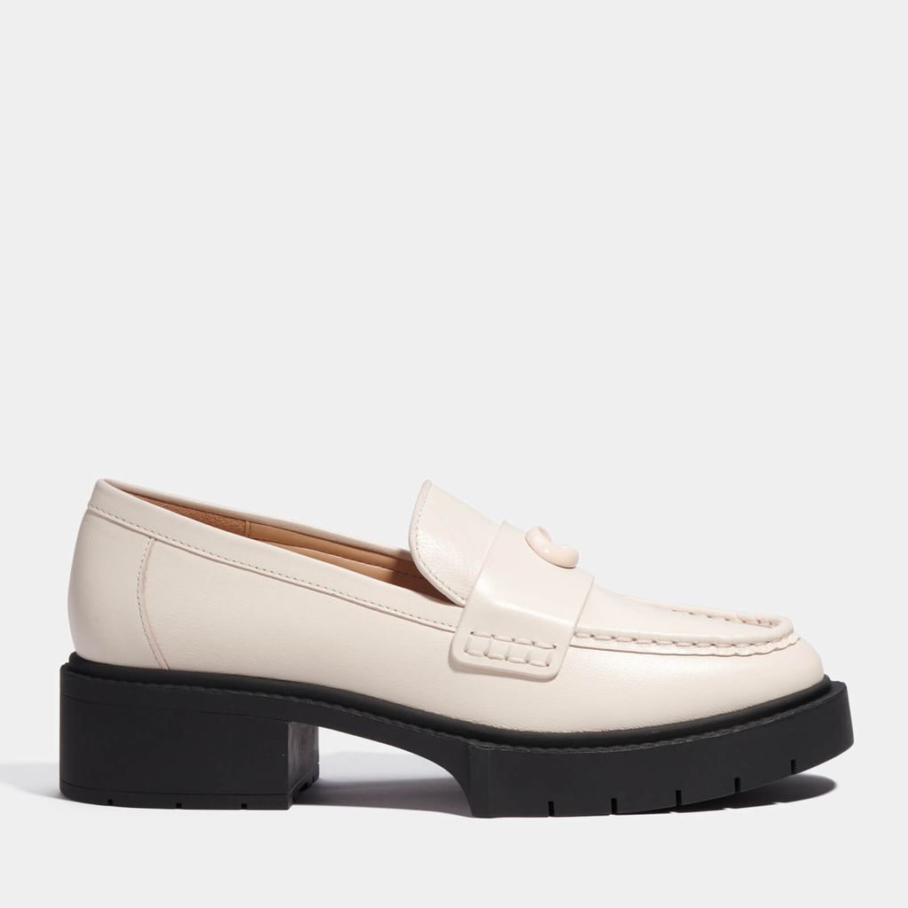 Leah Leather Loafers - UK 7