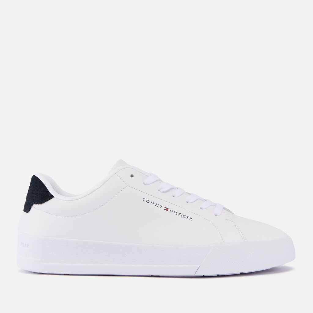 Men's Leather Court Trainers - UK 8