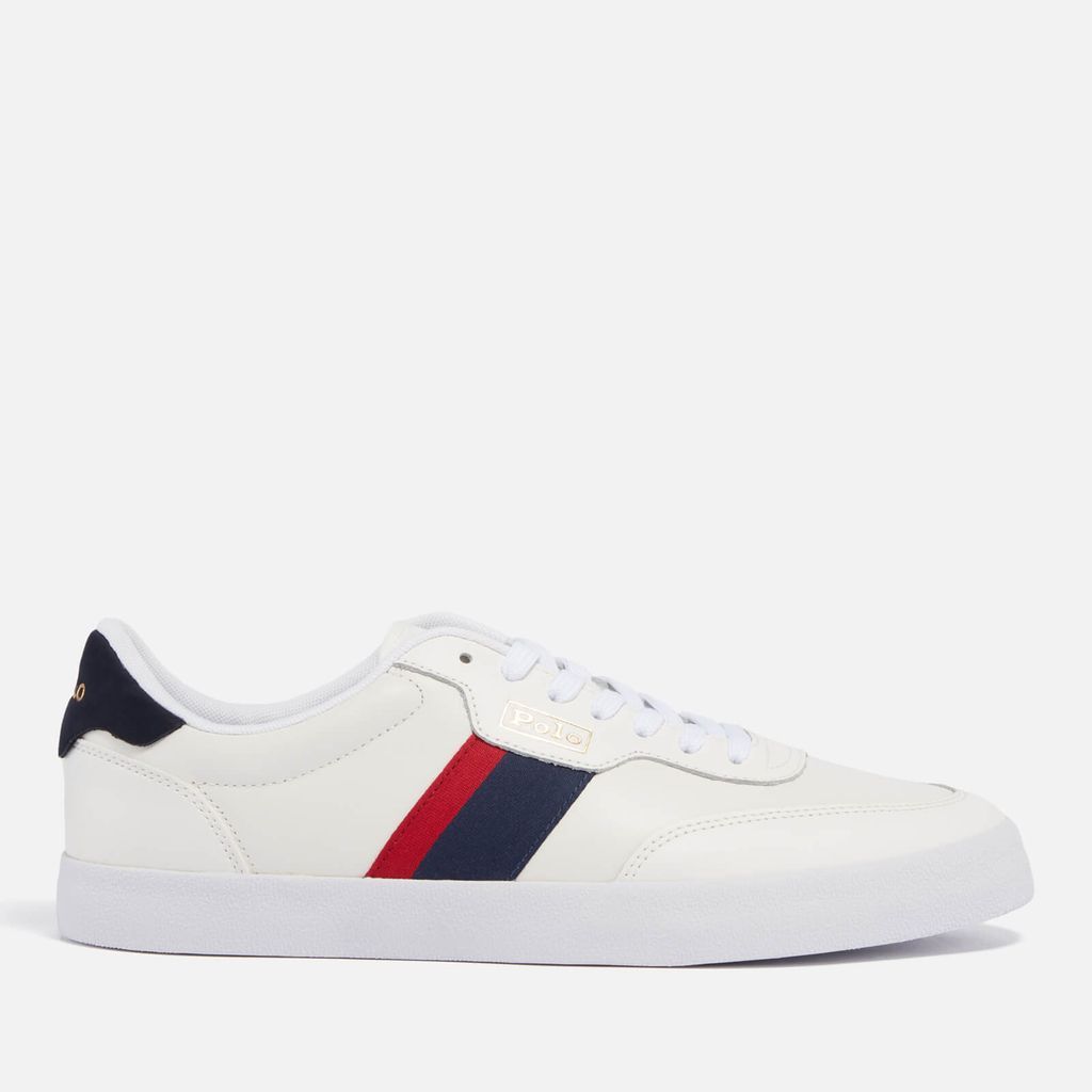 Leather Court Trainers - UK 11