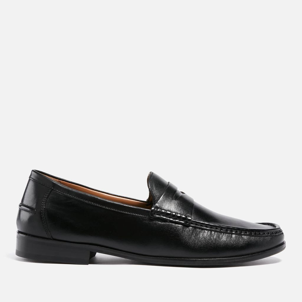 Men's Tino Leather Saddle Loafers - UK 8