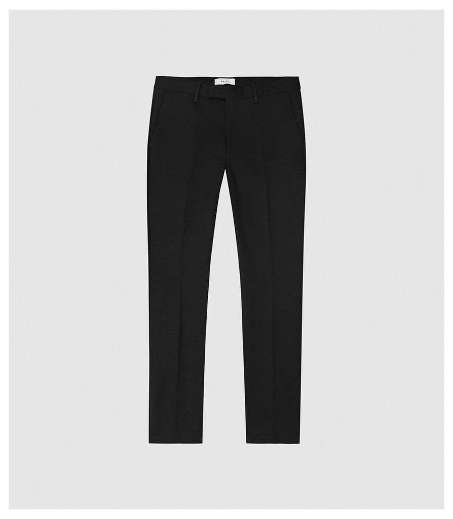 Reiss Eastbury Slim - Slim Fit Chinos in Black, Mens, Size 38R