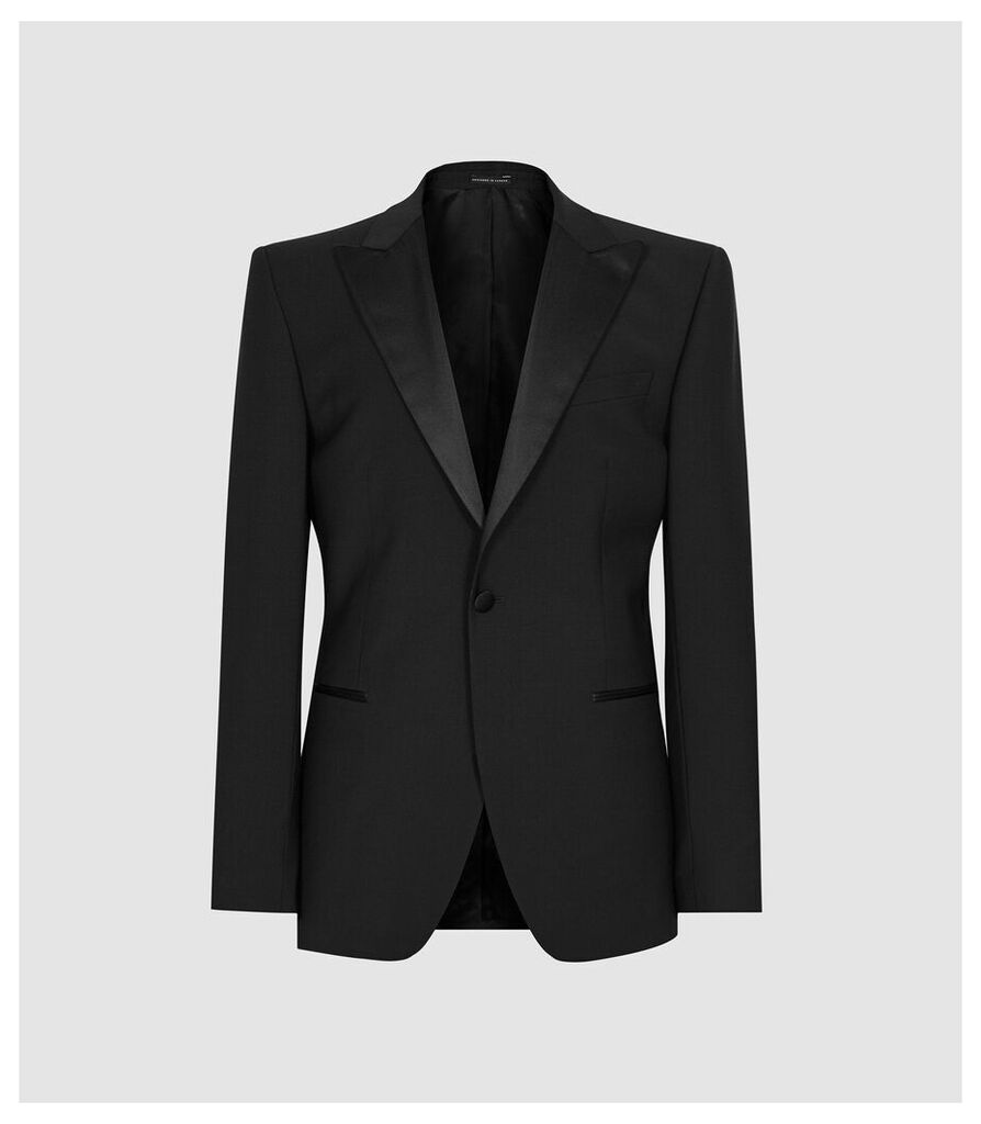 Reiss Poker - Modern Fit Performance Dinner Jacket in Black, Mens, Size 40