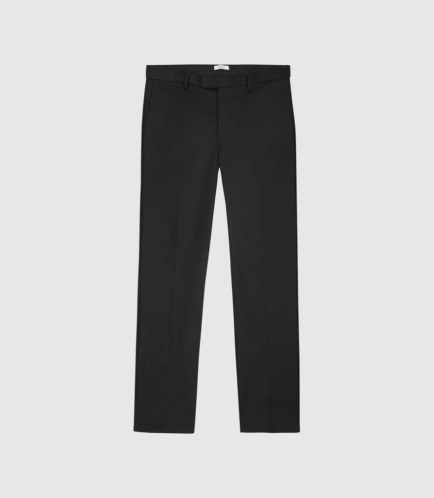 Westford Reg - Regular Fit Chinos in Black, Mens, Size 28S