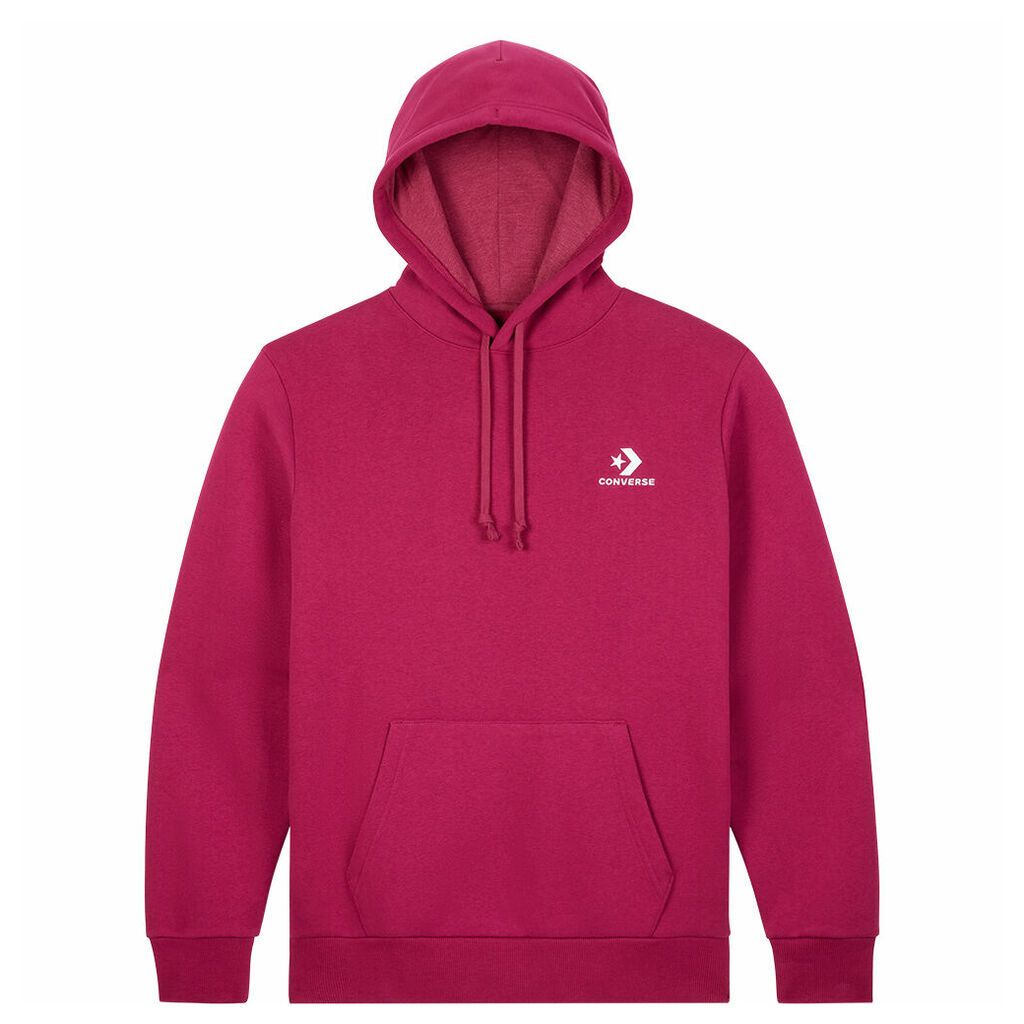 Star Chevron Embroidered Pullover Hoodie