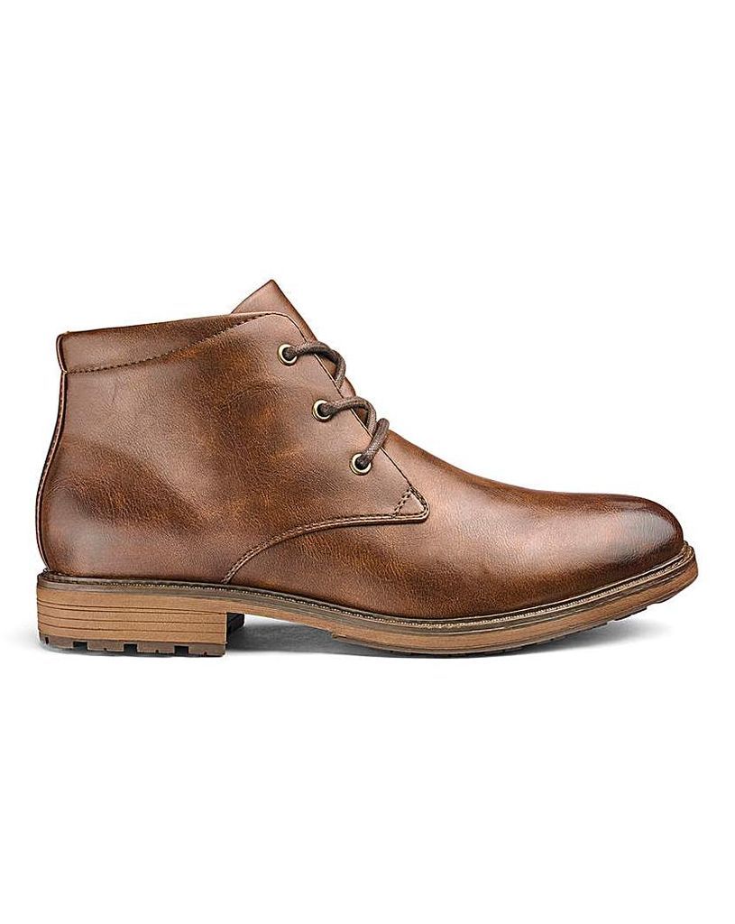 Penn Lace Up Boot Wide Fit