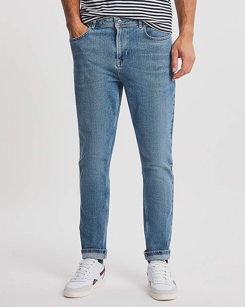 Premium Stonewash Tapered Fit Jean