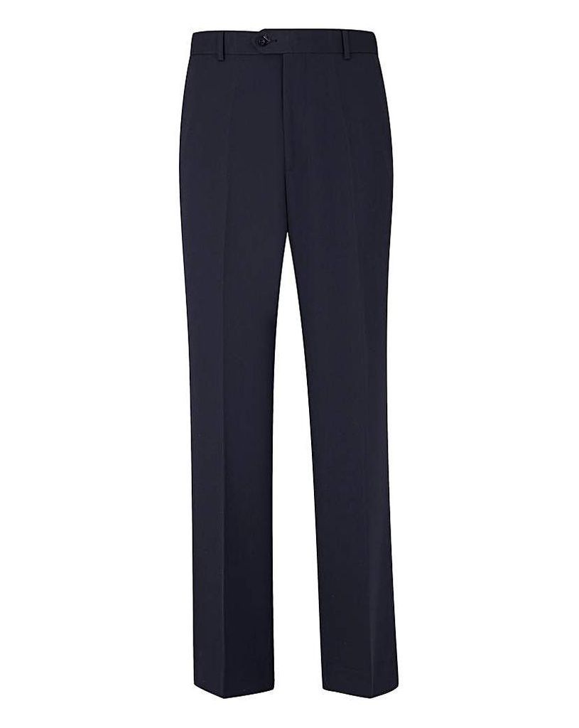 Plain Front Trousers 29in