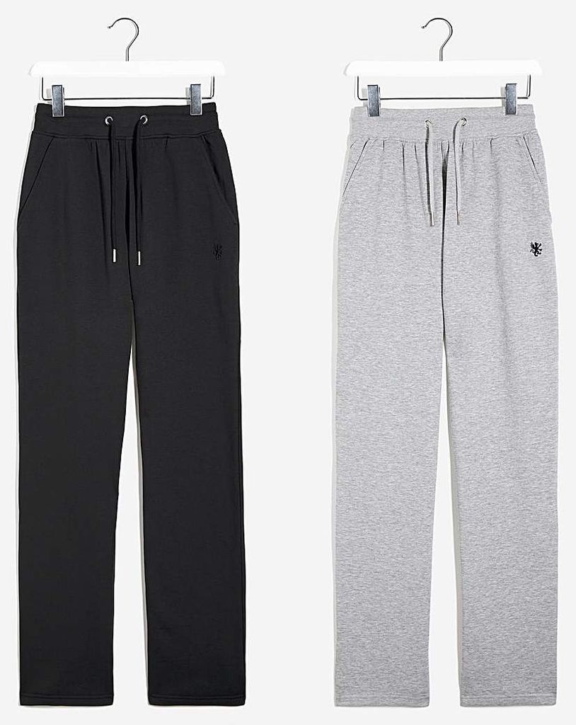 Pack of Two Open Hem Joggers 29