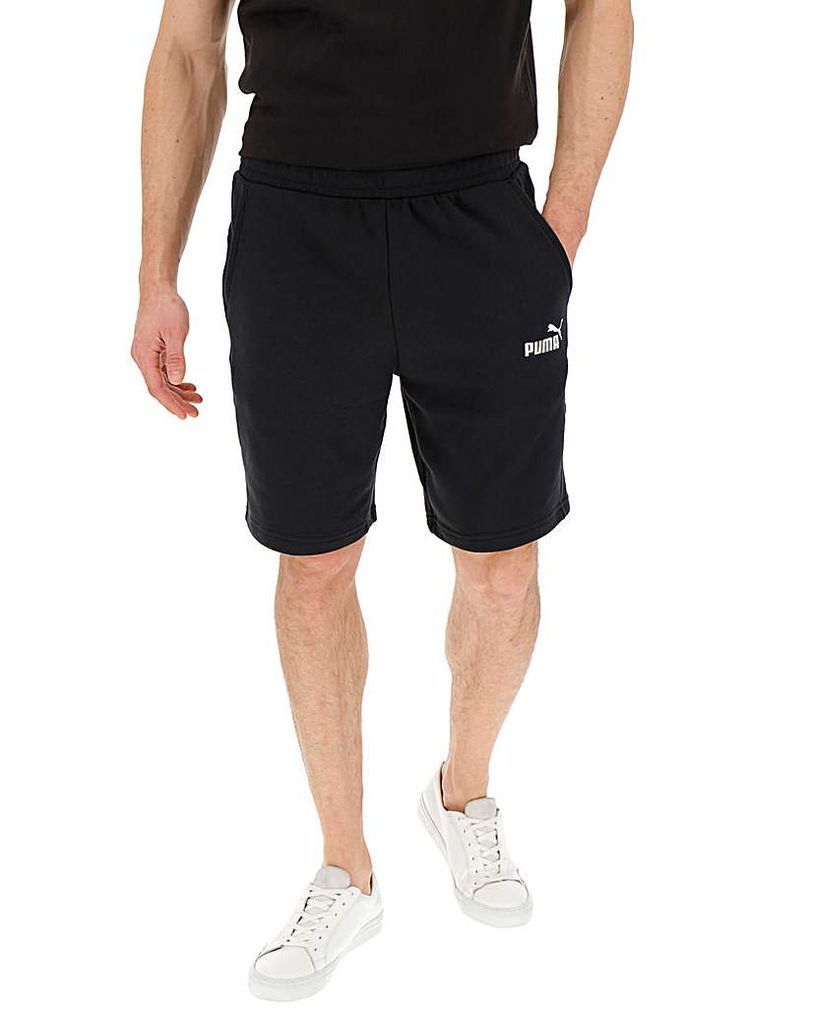 Black Essential Sweat Shorts