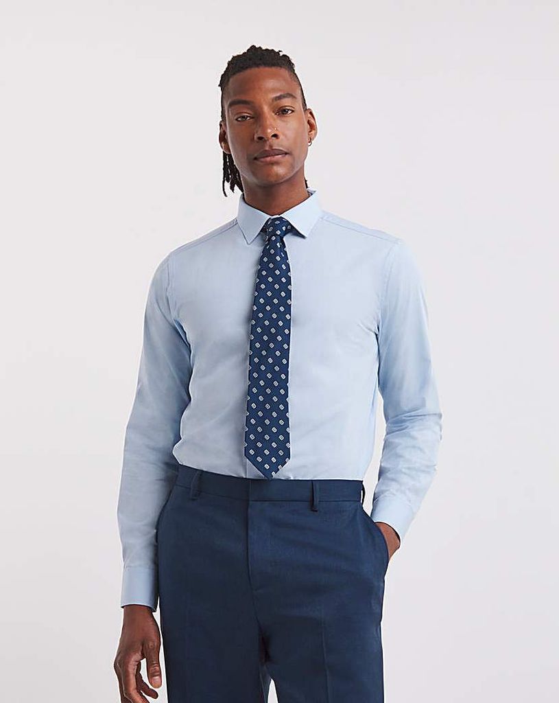 Premium Formal Shirt And Tie Set