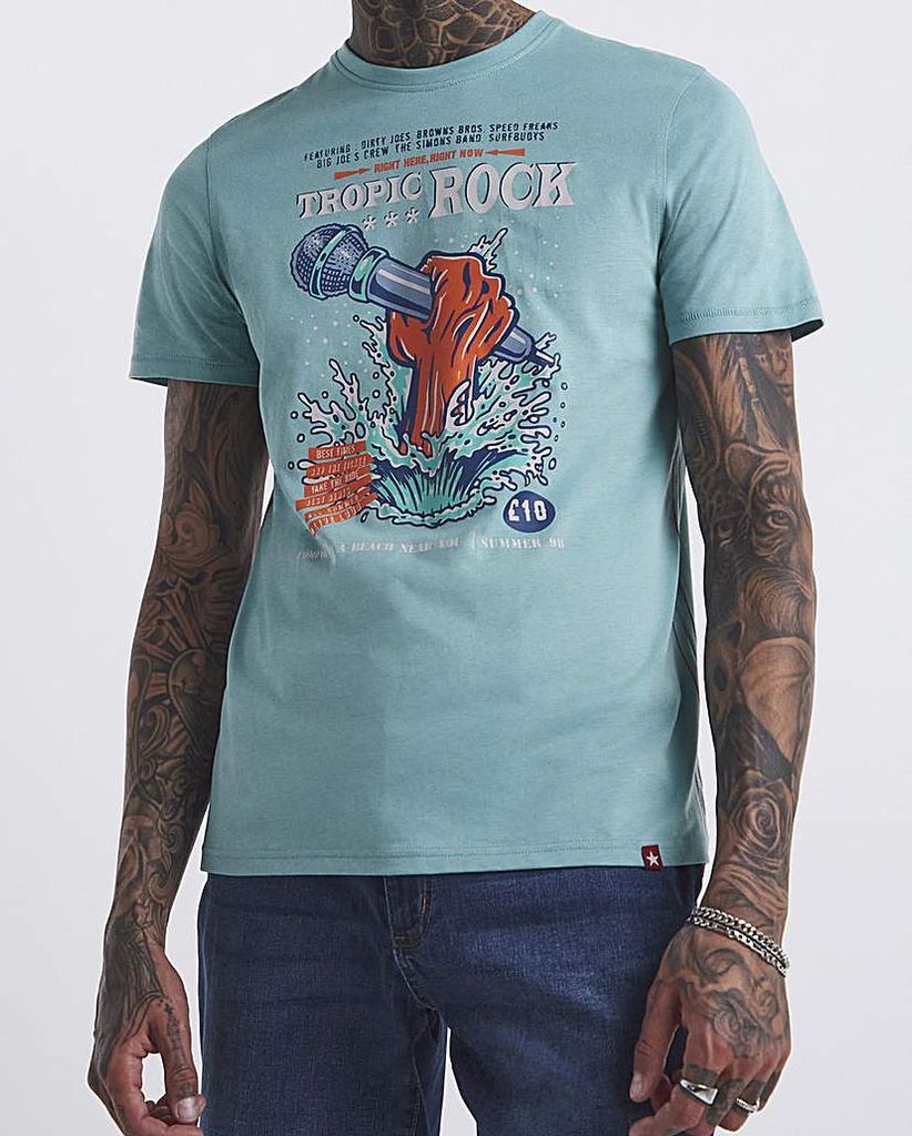 Tropical Rock T-Shirt Long