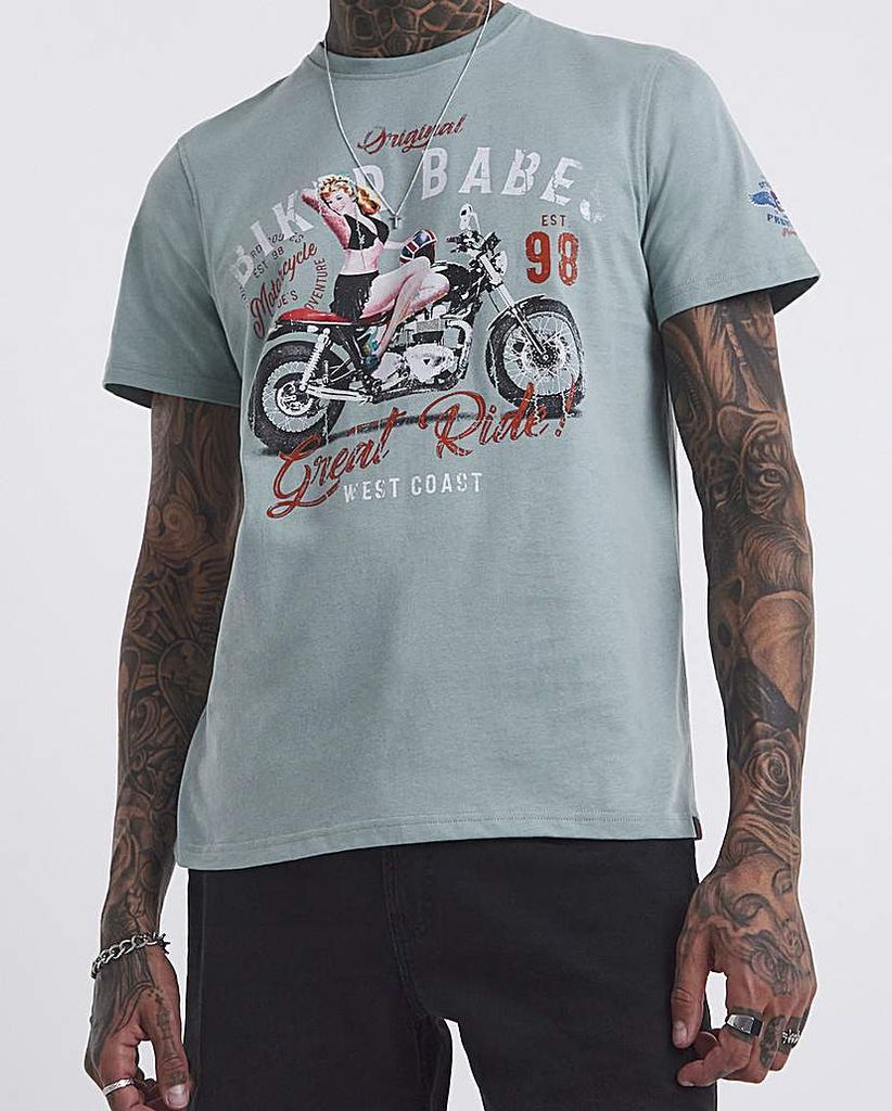 Biker Babes T-Shirt Long